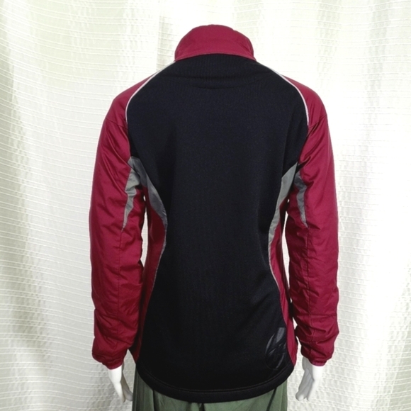 Rossignol Toura Fitted Softshell Athletic Jacket Blackberry Red Women's M - Picture 3 of 15